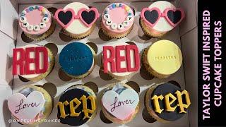 Taylor Swift Inspired Fondant Toppers | Tutorial | One Clumsy Baker