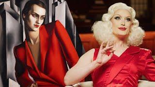 The Tea on Art Deco Darling Tamara de Lempicka (ft. Lady Camden) | Drag Art History