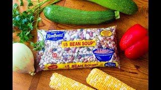 Instant Pot Summer Vegetable 15 BEAN SOUP