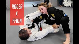 Roger Gracie Rolling with Ffion Davies