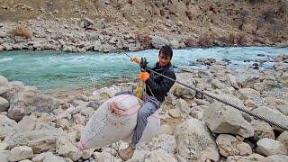 The nomadic life of the Chaville family in the mountains