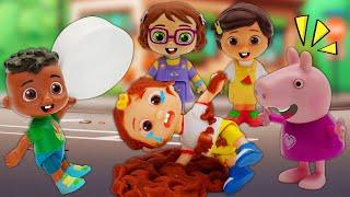 Cocomelon Friends: JJ took his classmate's belongings | Life Lesson | Play with Cocomelon Toys