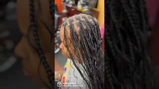 Popular #summerhairstyles of #knotlessbraids  #locs #menbraids