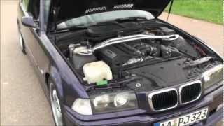 BMW e36 M3 3.2 Presentation + Burnout Supersprint