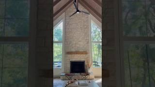New stone at the lake house! #interiordesign #homedecor #shorts
