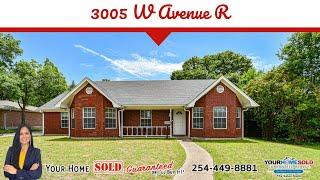 3005 W Avenue R, Temple, TX 76504 - Your Home Sold Guaranteed Realty 254.449.8881