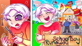  Я Прожил 100 Дней и СБЕЖАЛ ИЗ ШКОЛЫ в SCHOOLBOY RUNAWAY!