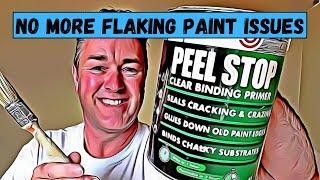 Stop Flaking Peeling Paint Now with Zinsser Peel Stop