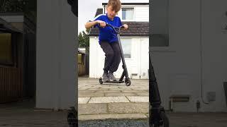 CLEAN 360 ON SCOOTER!!! #stuntscooter #tricks #tailwhip #shorts