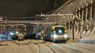 Taurus kämpft sich durch den Schnee zum Brenner