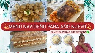 MENÚ de NAVIDAD por 25€. 3 RECETAS Fáciles, Rápidas y Elegantes⭐