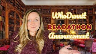 WhoDunnit Readathon Announcement // January 2023 // Bookchara