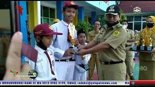 Upacara Bendera SDN Taman pagelaran Berjalan Dengan Aman Dan Tertib