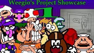 Weegio's Project Showcase (Pizza Crawler, Playable Cheese Dragon, Mr Stick, and more)