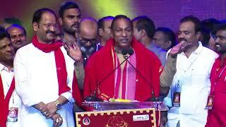 Minister Malla Reddy Mass Speech  @ May Day Cinekarmikothsavam 2022 | Manastars