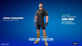 How To Get Lionel Messi Skin NOW FREE In Fortnite! (Unlocked LEGO Lionel Messi Style)