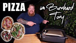 Dreierlei Pizza im Gaspizzaofen – Tony von Burnhard im Test! 