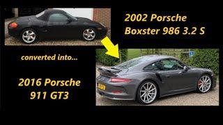 Porsche Boxster to Porsche 911 GT3 in 60 Seconds!