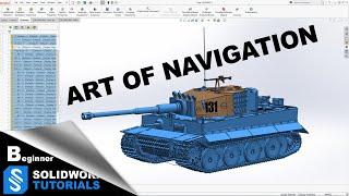 Everything about Navigation in SolidWorks for Beginners - SolidWorks with Ryan