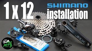 1 x 12 Speed Shimano Upgrade | Installation, How-To | Commencal META HT MTB Hardtail 1x12