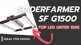 Beste Grow LED für 60x60? SpiderFarmer SF G1500 Unboxing & Aufbau