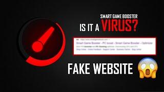 Is Smart Game Booster Virus or Not - Fake Website