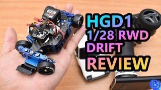 [Review] HGD1 1/28 RWD Drift Car | Build & Setup