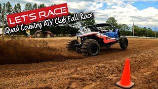 500hp SXS at the Quad County ATV Club Fall Race. Let's Race. SXS Drag Races, Can am X3, EVP