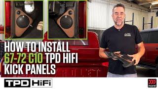 How to install a 67-72 C10  Kick Panel | TPD HiFi