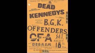 Dead Kennedys :: Live @ Consolidated Arts Warehouse, Houston, TX, 8/18/84 [SOUNDBOARD]