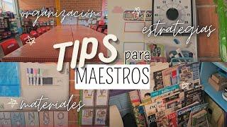 LOS MEJORES TIPS PARA MAESTROS Y MAESTRAS  ESTRATEGIAS DOCENTES