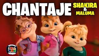 Chantaje - Shakira, Maluma (Version Chipmunks - Lyrics/Letra)