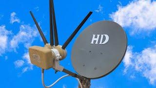 How to make a HD digital antenna for smart tv using old LNB