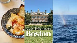 American life vlog ⎮ Day trip near Boston ⎮ Rockport whale tour  , Portsmouth, Gloucester, Rockport