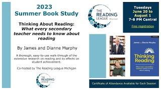 Thinking Reading Book Study: Chapter 1