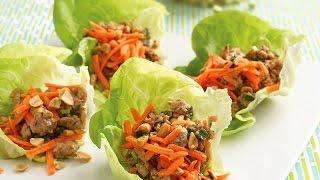 10 Day Detox Diet Recipes - Spiced Ground Turkey Lettuce Wraps