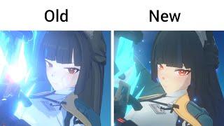 OLD vs NEW Miyabi Animations Comparison