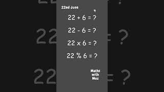 22nd June - Date Arithmetic