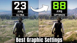 What's the BEST Graphic Setting for Low End PCs in Red Dead Redemption 2?