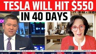 Tesla Will Hit $550 In 40 Days Said By Alexendra Mertz | Tesla Stock News