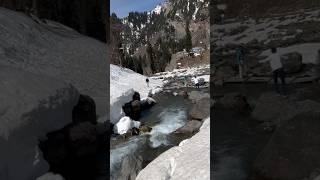 The Lidder River Chandanwari Pahalgam -Amarnath Yatra Start Point 2023 #nature #amarnath #travelvlog