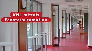  Kontrollierte natürliche Lüftung per Fensterautomation 