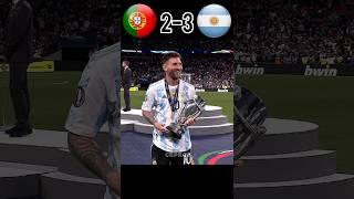 Portugal Vs Argentina Finaliseema Match Penalty Shootout #ronaldo #messi #football #youtube