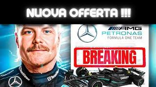 Valtteri Bottas  NUOVA OFFERTA di RUOLO da parte di  Mercedes !!!