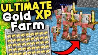 Ultimate Gold XP Farm Minecraft Bedrock 1.21 (2025)