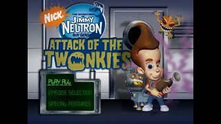 Jimmy Neutron: Attack of the Twonkies - DVD Menu Walkthrough