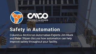 Safe + Sound Week Speaker Series | Safety in Automation