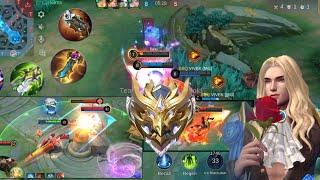 SOLO RANKED GAME LANCELOT GAMEPLAY{OVERPOWERED ASSASSIN}#mlbb#lancelot#laancerr