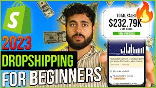 How to Actually Start Dropshipping For Beginners in 2023 (FREE 1HR COURSE)