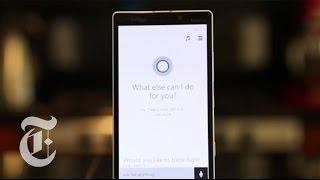 Siri and Google Now, Meet Cortana | Molly Wood | The New York Times